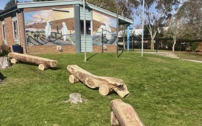 Yarning Circle at Katoomba North Public School