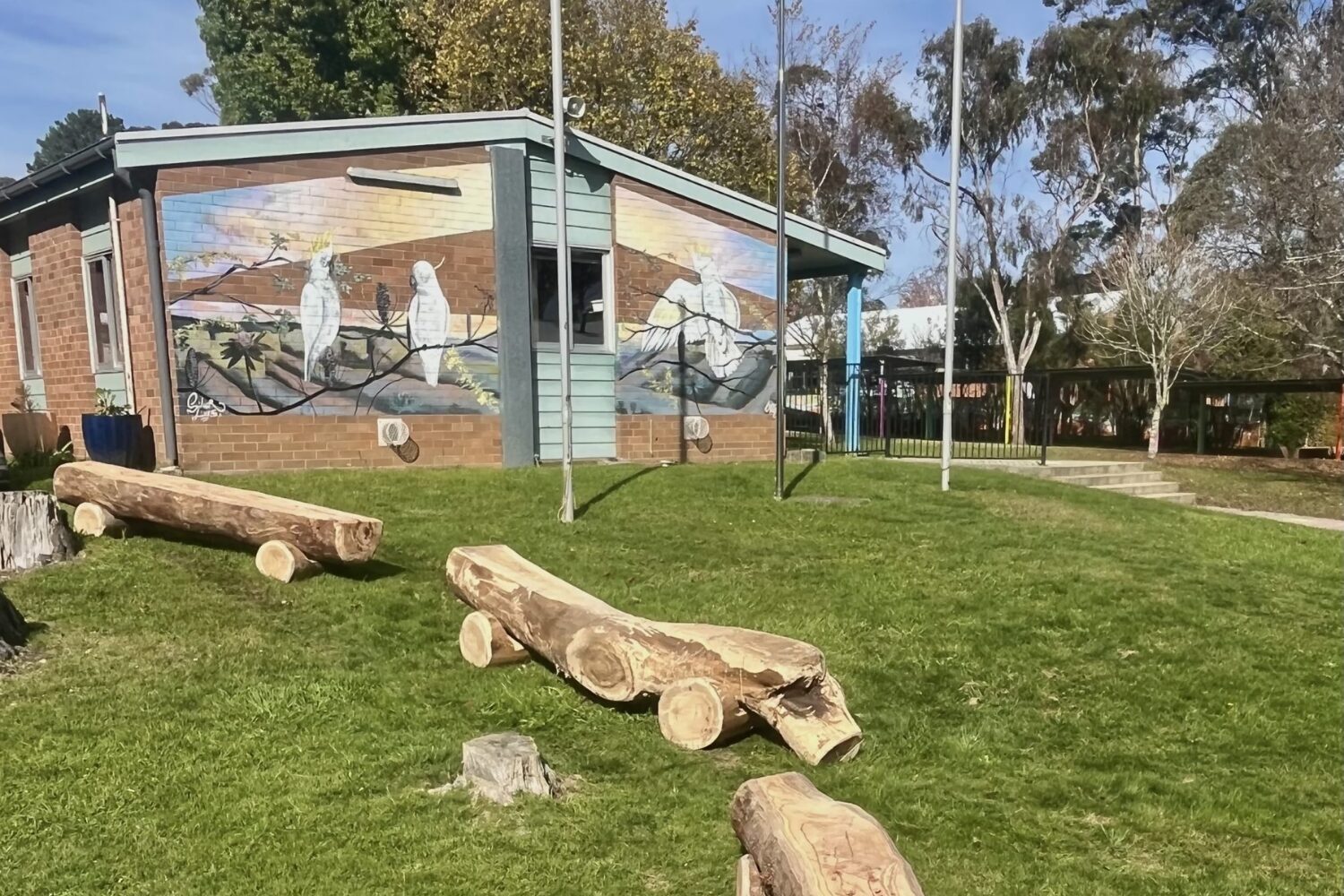 Yarning Circle at Katoomba North Public School